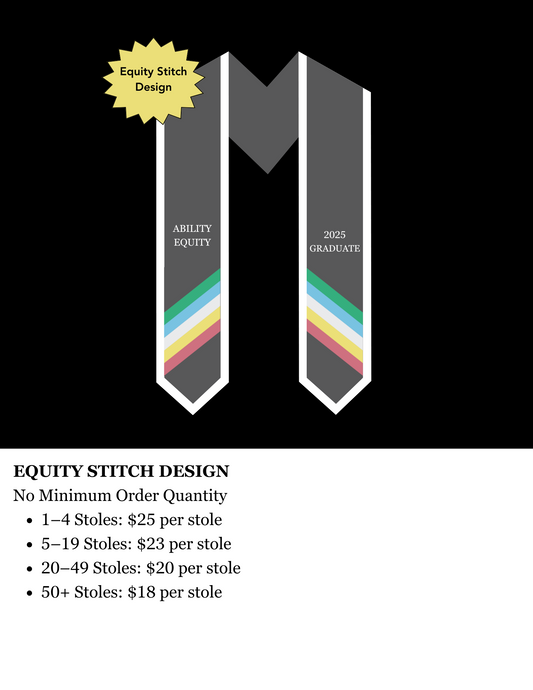 Equity Stitch Design (No MOQ)